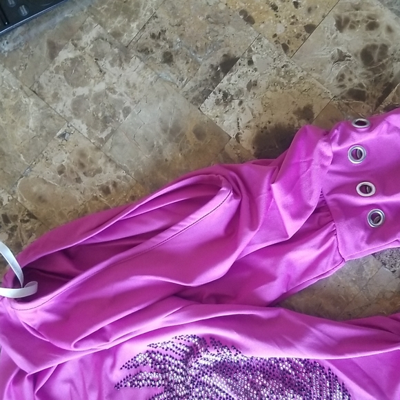 Open shoulders mini clubwesr dress - Picture 4 of 5